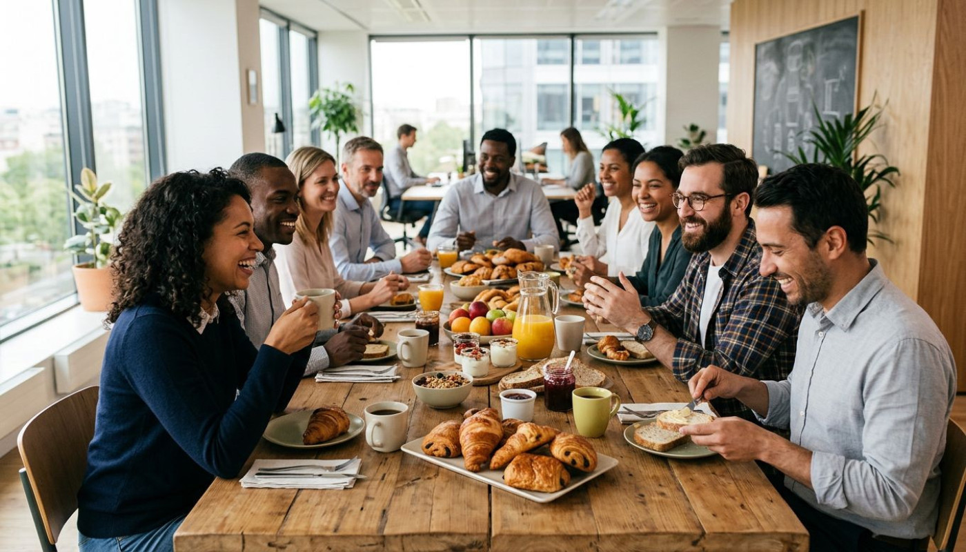 Petit déjeuner partagé : une nouvelle culture d’entreprise en gestation